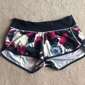 Lululemon speed shorts